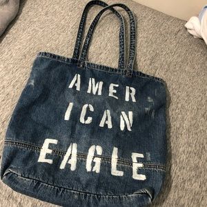 Distressed American Eagle bag